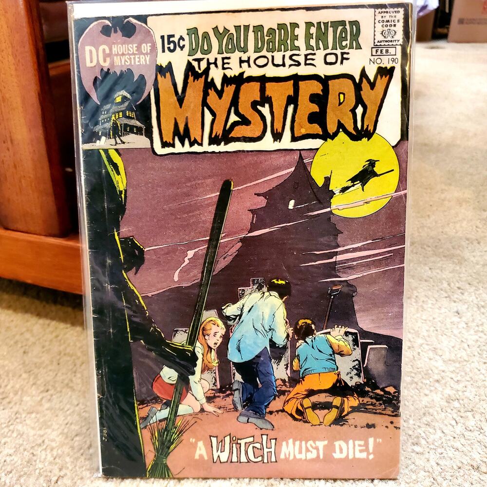 HOUSE OF MYSTERY (1951 Series) #190 Very Good Comics Book